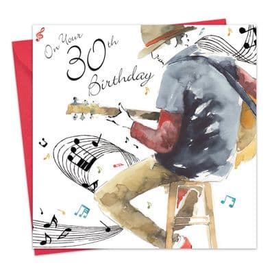 30th Birthday Card For Him