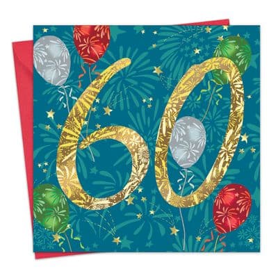60th Birthday Card