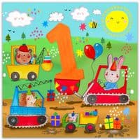 Childrens Birthday Cards. Cute Cards. Age Cards. Happy Birthday Cards. Twizler.