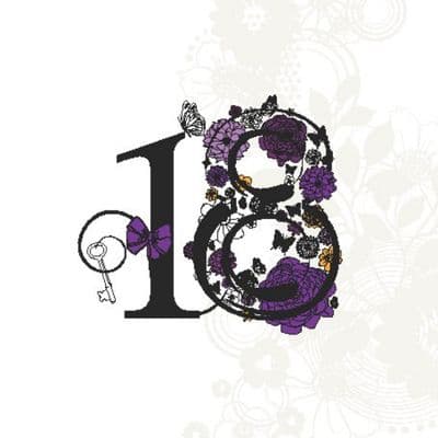 Age 18 Milestone Birthday Card