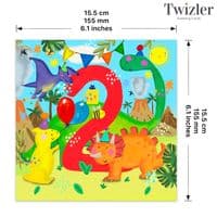 Childrens Birthday Cards. Cute Cards. Age Cards. Happy Birthday Cards. Twizler.