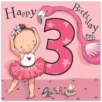 Childrens Birthday Cards. Cute Cards. Age Cards. Happy Birthday Cards. Girls Cards. Twizler.