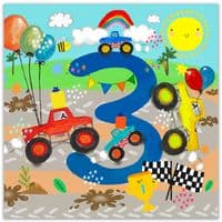 Childrens Birthday Cards. Cute Cards. Age Cards. Happy Birthday Cards. Twizler.