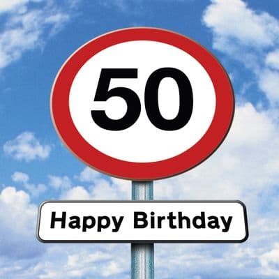 Age 50 Birthday Card