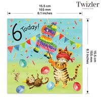 Childrens Birthday Cards. Cute Cards. Age Cards. Happy Birthday Cards. Animal Cards. Twizler.