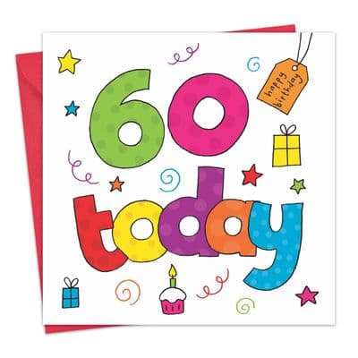 Age 60 Birthday Card