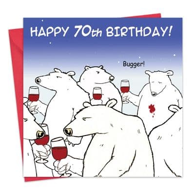 Age 70 Greeting Card