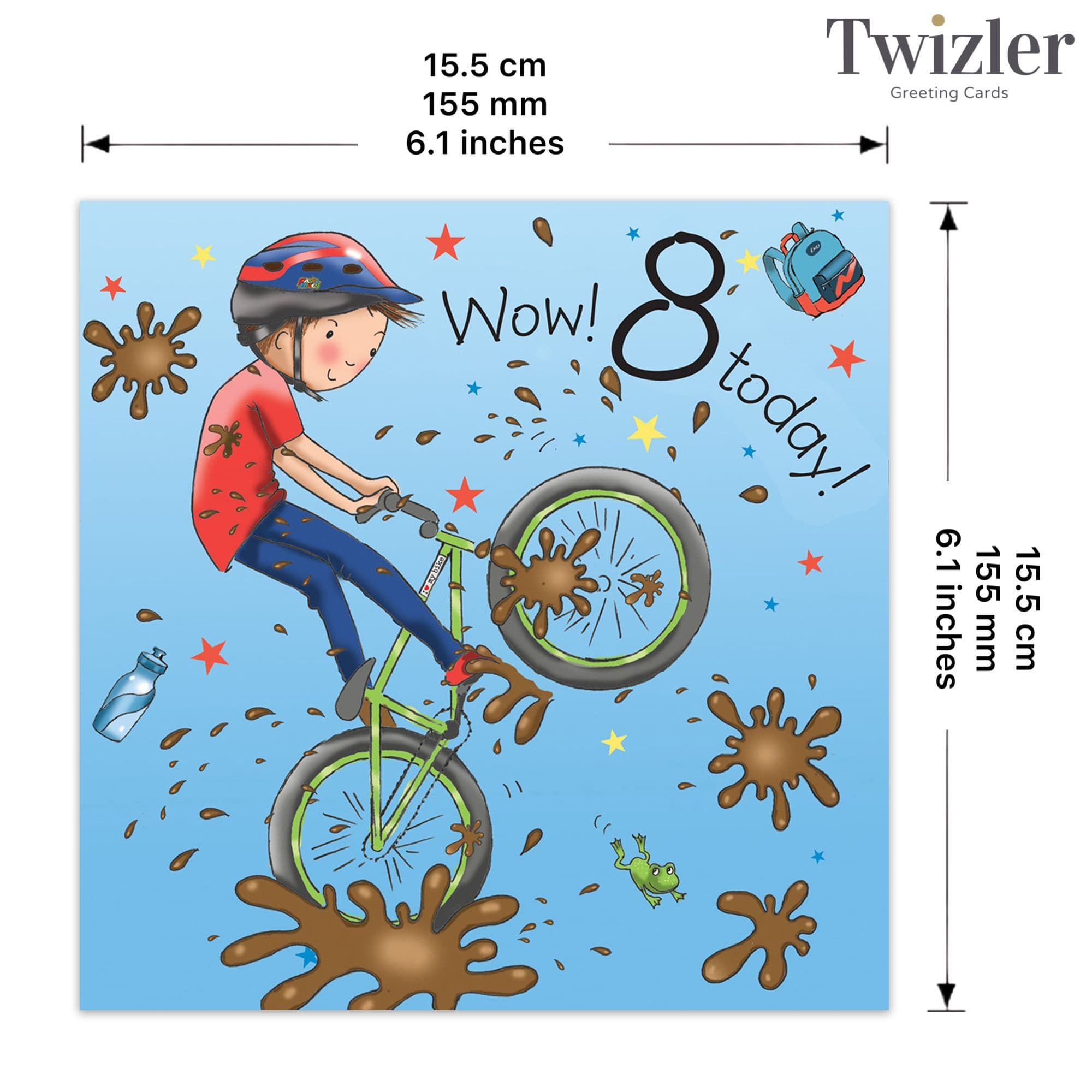 8th Birthday Card Boy | 8 Year Old Boy Card | Personalised