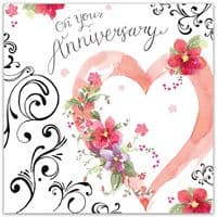 Anniversary Cards. Card For Wife Anniversary Card. Card For Husband Anniversary Card. I love you card. Twizler.