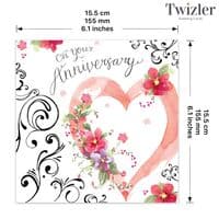 Anniversary Cards. Card For Wife Anniversary Card. Card For Husband Anniversary Card. I love you card. Twizler.