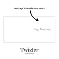 Happy Anniversary Cards. Cute Cards. Animal Cards. Cute Greetings Cards. Twizler