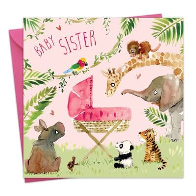 Baby Sister Card