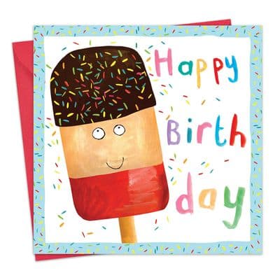 Boy Birthday Card Lolly