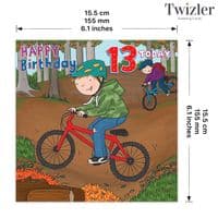 Childrens Birthday Cards. Tween Cards. Age Cards. Happy Birthday Cards. Girls Cards. Boys Cards. Twizler.