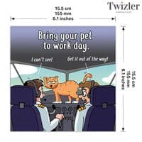Funny Cat Card. Funny Birthday Cards. Funny Cards. Funny Happy Birthday Cards. Humorous Greeting Cards. Funny Animal Cards. Twizler.