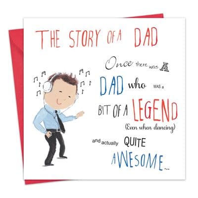 Card For Fathers Day Awesome Dad
