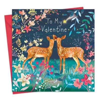 Cute Valentine's Day Card - Deer