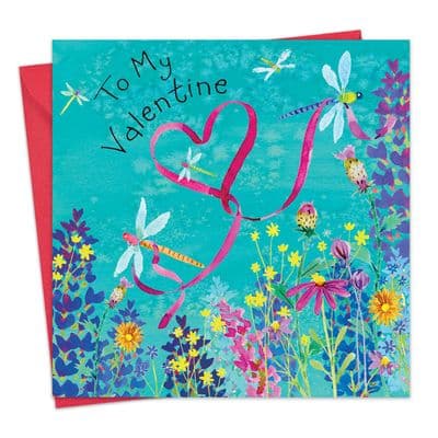 Cute Valentine's Day Card - Dragonflies