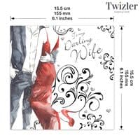 Relation Birthday Cards. Birthday Card For Her. Wife Birthday Card. Happy Birthday Cards. Twizler.