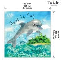 Just To Say Cards. Congratulations Cards. Thank You Cards. Good Luck Cards. Thinking of You Cards. Twizler.