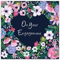 Engagement Cards. Wedding Cards. Cute Cards. Couple Cards. Congratulations Cards. Floral Flower Cards. Twizler.