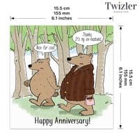Funny Anniversary Cards. Funny Congratulations on Your Anniversary Cards. Funny Congratulations Cards. Funny Cards for Anniversary. Humorous Greeting Cards. Twizler.