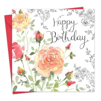 Female Happy Birthday Card