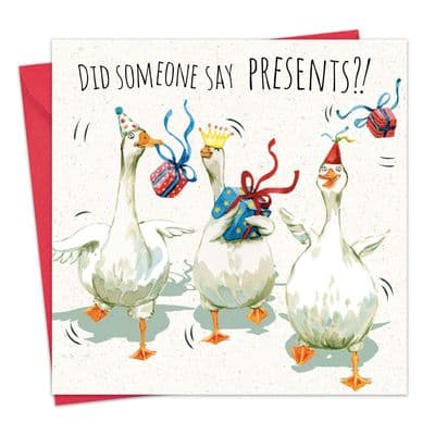 Funny Birthday Cards - Geese Presents