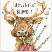 Burns Night Cards. Cute Cards. Scottish Animal Cards. Scotland Greetings Cards. Twizler