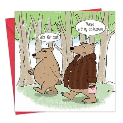 Funny Card It's My Ex-Husband