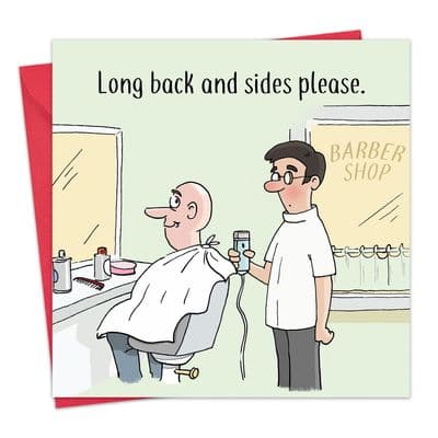Funny Card Long Back & Sides