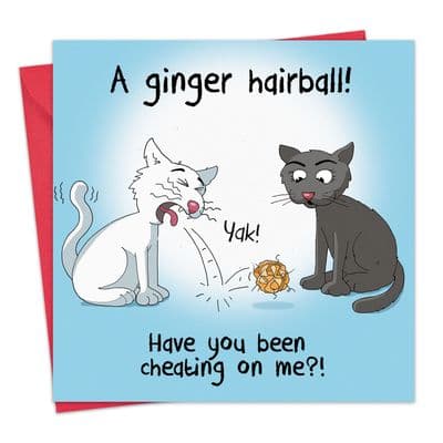 Funny Cat Card