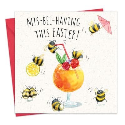 Funny Easter Card - Bees