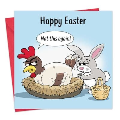 Funny Easter Card Not This Again