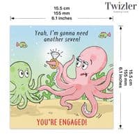 Funny Engagement Cards. Funny Youre Engaged Cards. Funny Congratulations Cards. Funny Cards for Engagement. Humorous Greeting Cards. Twizler.