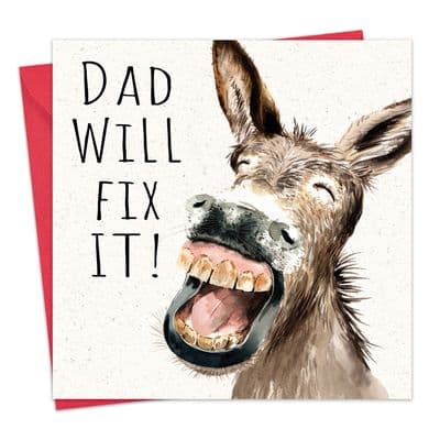 Funny Father's Day - Donkey