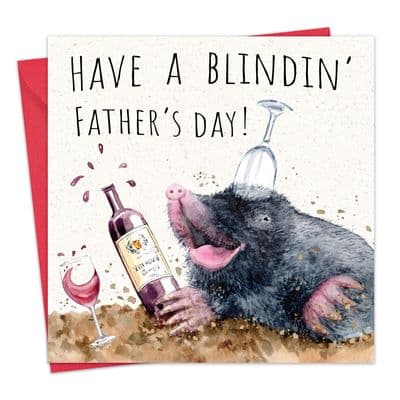 Funny Father's Day - Mole