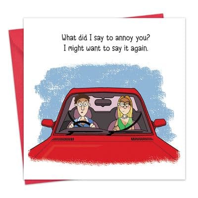 Funny Greeting Card Annoy You