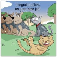 Funny New Job Cards. Funny Congratulations on Your New Job Cards. Funny Congratulations Cards. Funny Cards for New Job. Humorous Greeting Cards. Twizler.