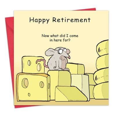 Funny Retirement Card Senior Moments