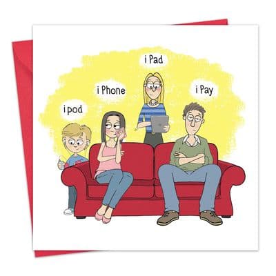 Funny Teenager Card iPay