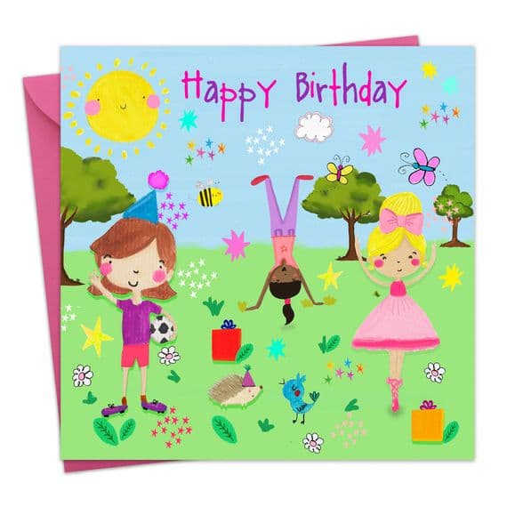Childrens Birthday Cards. Cute Cards. Age Cards. Happy Birthday Cards. Twizler.