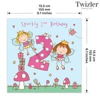 Childrens Birthday Cards. Cute Cards. Age Cards. Happy Birthday Cards. Girls Cards. Boys Cards. Twizler.