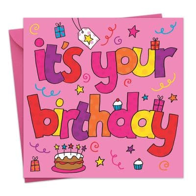 Girls Birthday Card