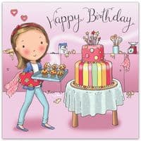 Childrens Birthday Cards. Cute Cards. Age Cards. Happy Birthday Cards. Girls Cards. Twizler.