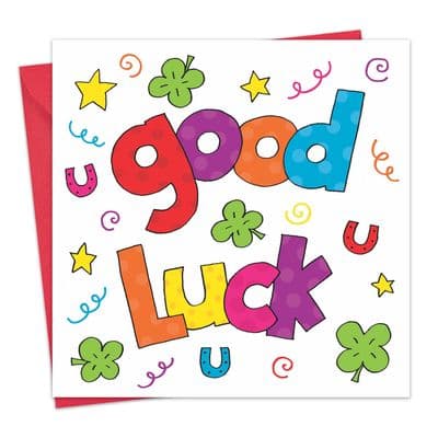 Good Luck Card