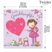 Childrens Birthday Cards. Cute Cards. Relation Cards. Happy Birthday Cards. Girls Cards. Twizler.