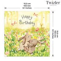 Cute Birthday Cards. Cute Cards. Adorable Cards. Happy Birthday Cards. Animal Cards. Twizler.