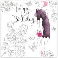 Gorgeous Birthday Cards. Birthday Card For Her. Female Birthday Card. Happy Birthday Cards. Twizler.