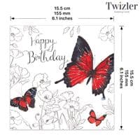 Gorgeous Birthday Cards. Birthday Card For Her. Female Birthday Card. Happy Birthday Cards. Twizler.